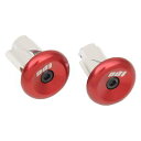 取寄せ アルミニウムハンドルバーエンドプラグ オーディーアイ Bar End - Aluminum - Red F71APR DRAG 06340302