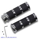 取寄せ 輪郭XLレンタルラップグリップ パフォーマンスマシーン Grips - XL - Cable - Chrome 0063-2010-CH DRAG 06...