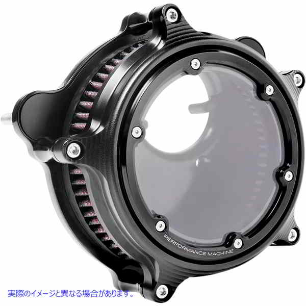 Other - 取寄せ ビジョンエアクリーナー - ブラックオプス - M8 パフォーマンスマシーン (PM) Vision Air Cleaner - Black Ops - M8 0206-2156-SMB DRAG 10102743