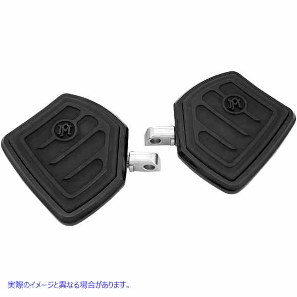 取寄せ 床板 パフォーマンスマシーン Passenger Floorboards - Contoured - Black 0036-1016-B DRAG 16210831
