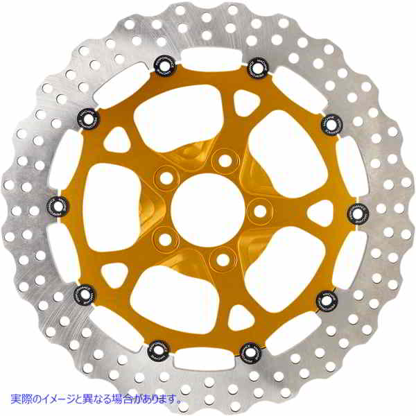 取寄せ ツーピースブレーキローター パフォーマンスマシーン Front Dominator Rotor - 13 - Gold 0133-3059S-G DRAG 17103935