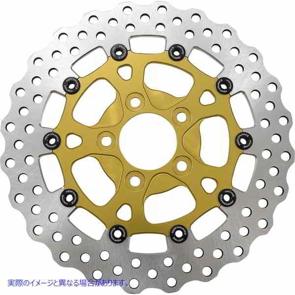 取寄せ ツーピースブレーキローター パフォーマンスマシーン Rear Dominator Rotor - 11.5 - Gold 0133-1536S-G DRAG 17104298
