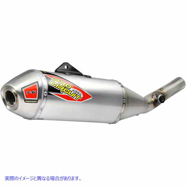 取寄せ T-6スリップオンサイレンサー プロサーキット T-6 Muffler - KX250F '17-'19 0121725A DRAG 18211783