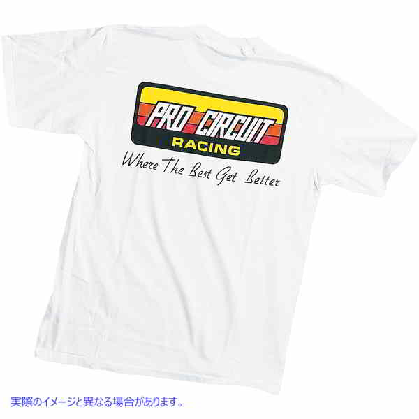 取寄せ オリジナルロゴTシャツ - ホワイト - Lサイズ プロサーキット Original Logo T-Shirt - White -..