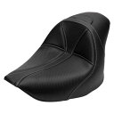  h~l[^[\V[g Th} Seat - Dominator Solo - Stitched - Black w/ Gray Stitching 806-12-0042 DRAG 08020799