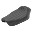  ibN\V[g Th} Knuckle Solo Seat - Ribbed - Black - FXD '04-'05 804-04-0023 DRAG 08030522