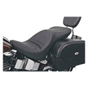  Explorer V[g Th} Seat - Explorer - Without Backrest - Stitched - Black - Softail 8150JS DRAG 8150JS