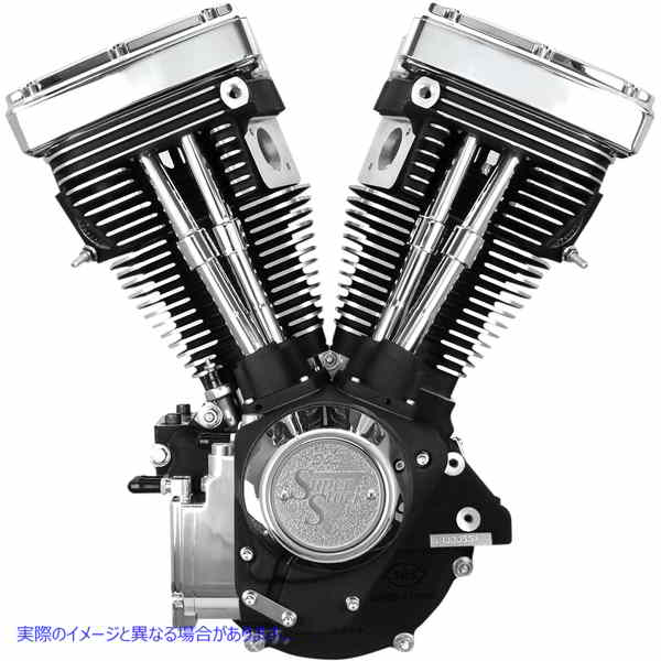 取寄せ V80ロングブロックエンジン エスアンドエス サイクル V80 Long-Block Engine - Evolution 310-0233 DRAG 09010187