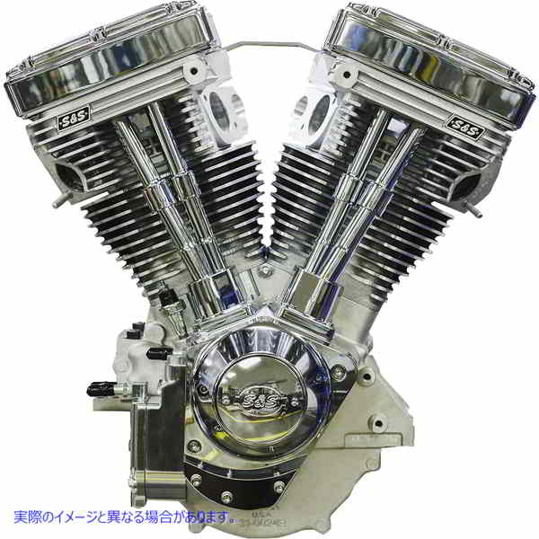 取寄せ V124ロングブロックエンジン エスアンドエス サイクル V124 Series Long Block Engine without Induction/Ignition 310-1160 DRAG 09010259