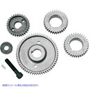 取寄せ ギア駆動型カム用のギアセット エスアンドエス サイクル 4 Gear Drive Kit - Twin Cam 33-4285 DRAG 0925015...