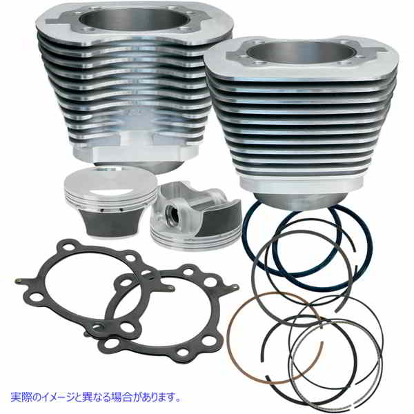 取寄せ ビッグボアシリンダーキット エスアンドエス サイクル Cylinder Kit - Twin Cam 910-0201 DRAG 09310437