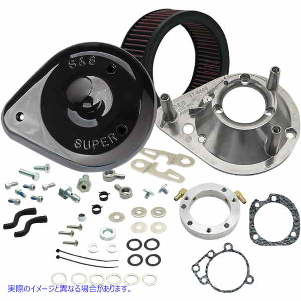 取寄せ エアクリーナーキット エスアンドエス サイクル Teardrop Air Cleaner - Gloss Black - XL 170-0182A DRAG 10101867