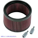 取寄せ オプションのステルスHI-Floフィルターキット(1 背が高い) エスアンドエス サイクル Stealth High-Flow Air Cleaner Filter 170-0127 DRAG 10112766