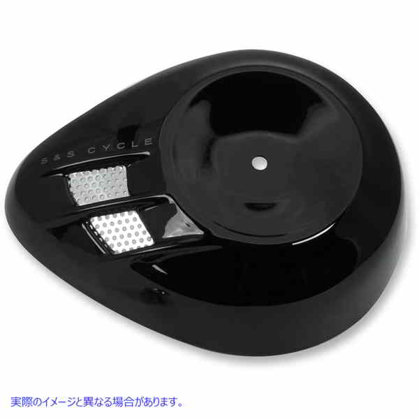  ƥ륹꡼ʡС ɥ  Airstream Air Cleaner Cover - Gloss Black 170-0396 DRAG 10140269