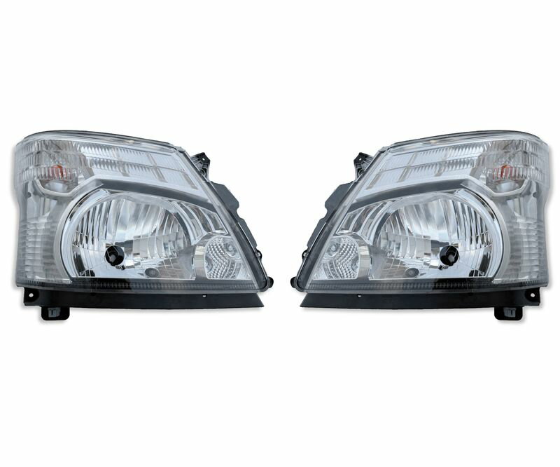 デュトロ ワイド ヘッドライト ハロゲン車 エアループ デュトロ ワイドボディ左右セット運転助手席側 オートレベライザーfu JP-DYNA-HAT-LR