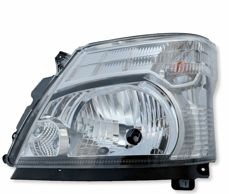 デュトロ ワイド ヘッドライト ハロゲン車 エアループ デュトロ ワイドボディ 左セット 助手席側 オー..