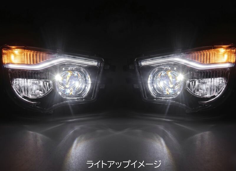 17 スーパーグレート 対応 LED ヘッドライト 左右セット 補修用 アフターパーツ 社...