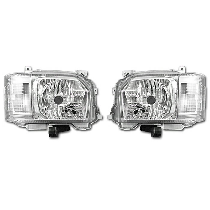 ハイエース200系4型ヘッドライト純正タイプクリアハロゲン左右セットAP-G063LR
