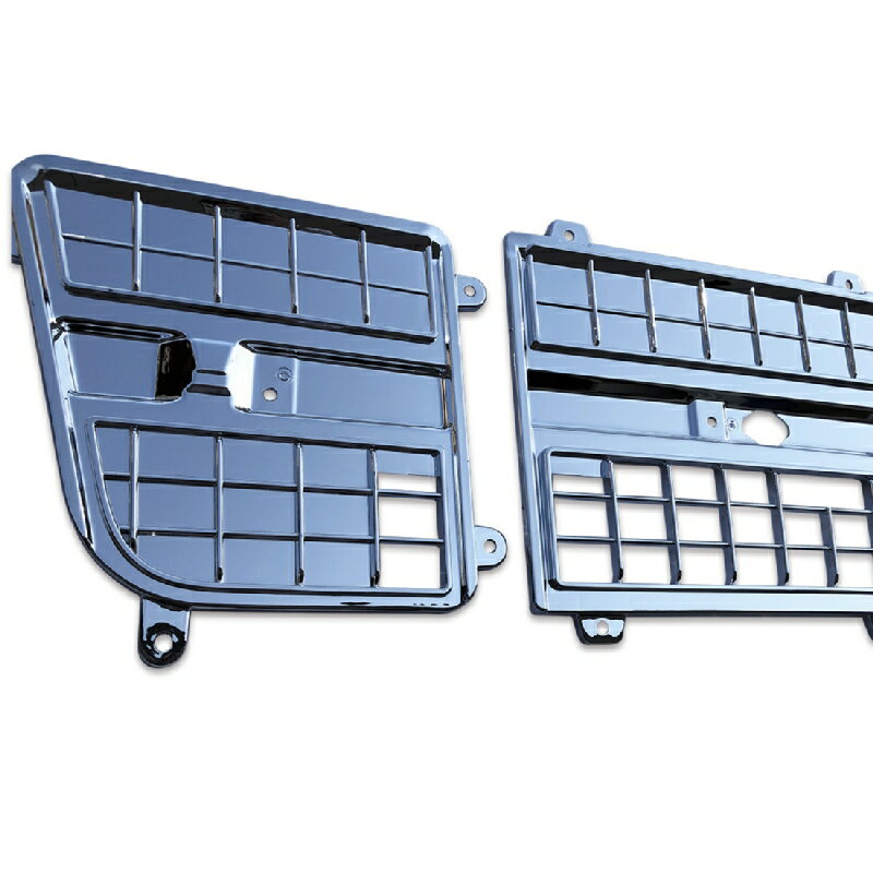 いすゞ NEW ギガ 07 ギガ H22.5-H27.11 メッキ インナー リッド グリル ガーニッシュ 3分割 純正交換タイプ セット AP-T111-01