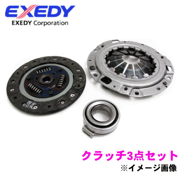 EXEDY クラッチ3点セット D019U/C507/RCTS338SA3 ジムニーJA71C JA71V※適合確認が必要。ご購入の際、お車情報を記載ください。