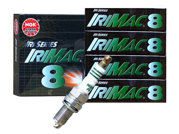 NGK イリシリーズ IRIMAC8 3本 セルボ CG72V CH72V HG21S チューニングエンジン用高熱価プラグ