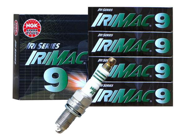 NGK イリシリーズ IRIMAC9 4本 プレオ/カスタム RA1 RA2 チューニングエンジン用高熱価プラグ