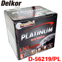 アルティス AXVH70N Delkor デルコア プラチナバッテリー D-56219/PL 国産車用シリーズ 標準タイプ 韓国製 ジョンソンコントロールズ パーツキング