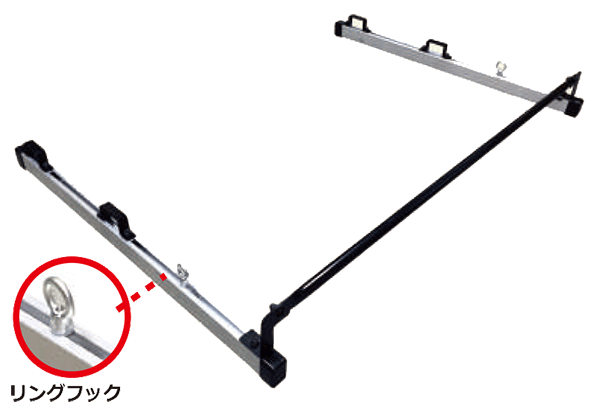 ROCKY/ロッキー ガードバー RW-54 日産 NV200バネット VM20系 バン専用 三菱 旧デリカバン BVM20系 バ..