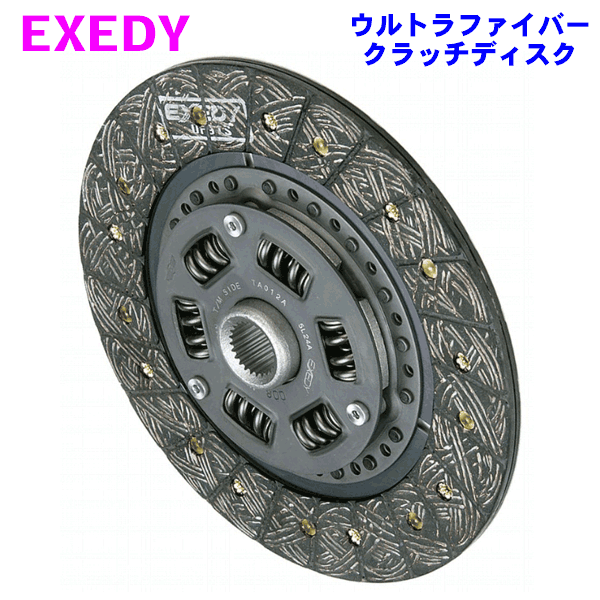 EXEDY ウルトラファイバー クラッチディスク TD03Hカローラ スプリンター AE92（89/5〜91/5）