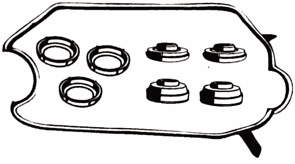 タペットカバーパッキン セットアクティ HA3 HA4