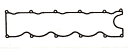 タペットカバーパッキン SP-0076T プロシードマービー UVL6R 1996年2月〜1999年2月 純正番号MQ905709/WL01-10-235B