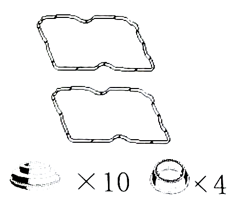 タペットカバーパッキン セット SP-0095 レガシィ BD5 BH5 2000年5月〜2003年4月 大野ゴム パーツキング