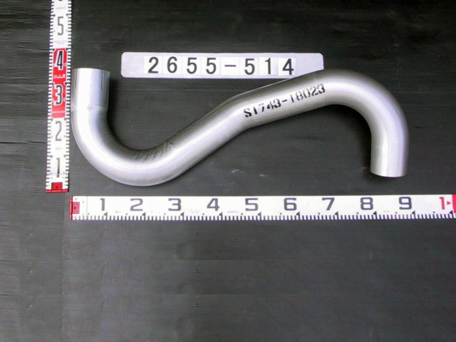 YSK（山脇産業） テールパイプ 2655-514日野 大型 FW1F FW3F FQ2P FQ1K FQ4F FH2P FR2P FP2P FW2K FW2F..