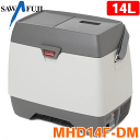 エンゲル ポータブル冷蔵庫 MHD14F-DM 14L車載 温度調整器ダイヤル可変式冷蔵5℃ 冷凍-18℃ 温55℃ DC12V冷凍庫 エンゲル冷蔵庫 アウトドアキャンプ ソロキャン 小型メーカー直送のため返品不可 パーツキング
