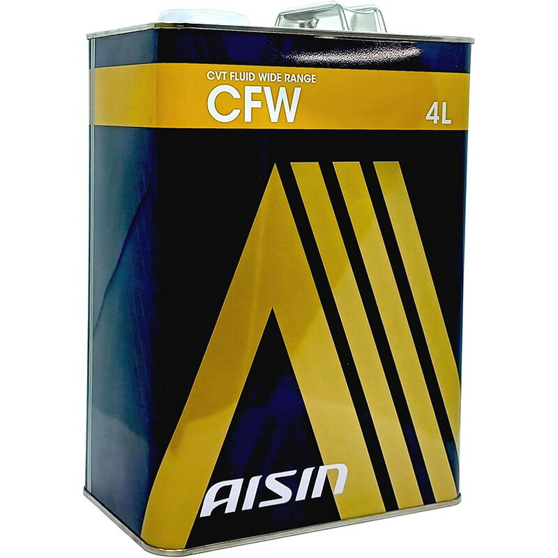 AISIN/アイシン CFW CVT フルード ワイドレンジ CVTF1004 4L コンティニュアスリー バリアブル トランスミッションフルード 安全で快適なドライブのための高品質CVTフルード CVTF CFW 4L GOLD AISIN