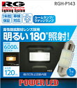 RG 拡散材レンズフェストン LEDランプ RGH-P143 12V/1.5W 120lm 6000K T10×31 T8×29 1個入 ホワイト 車検対応 1年保証