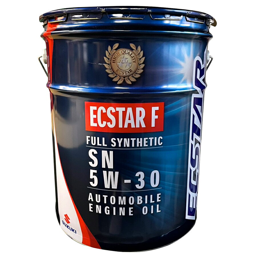 スズキ純正 エクスターF オイル SN 5W-30 20L 99000-21EA1-027 エンジンオイル 5W30 化学合成油 4輪ガソリンエンジンオイル 9900021EA1027 パーツキング