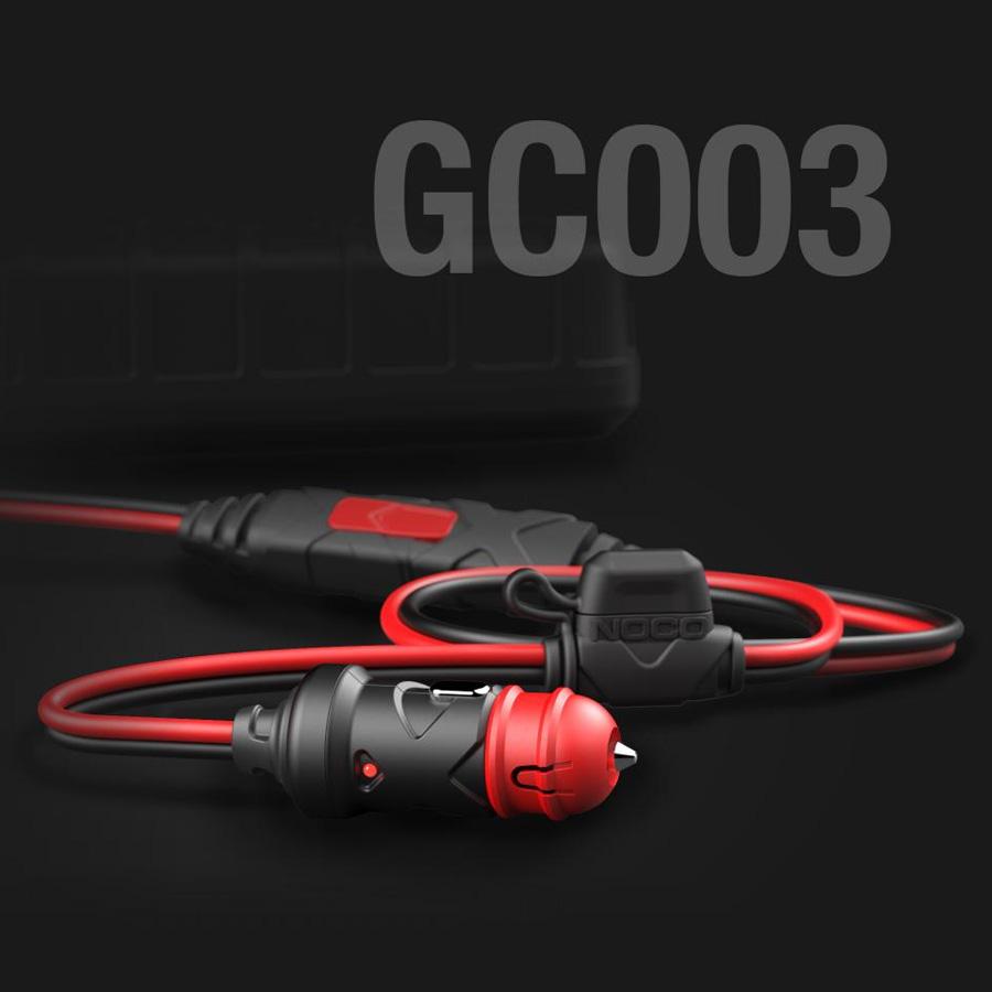 X-Connect 12Vシガー GC003オスプラグコネクター 12V 防水 NOCO パーツキング