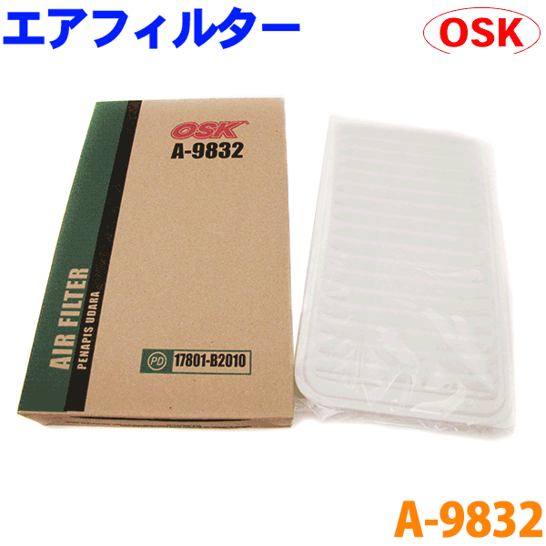 エアフィルター A-9832 タント ミラ ミラジーノ ムーヴ ムーヴラテ