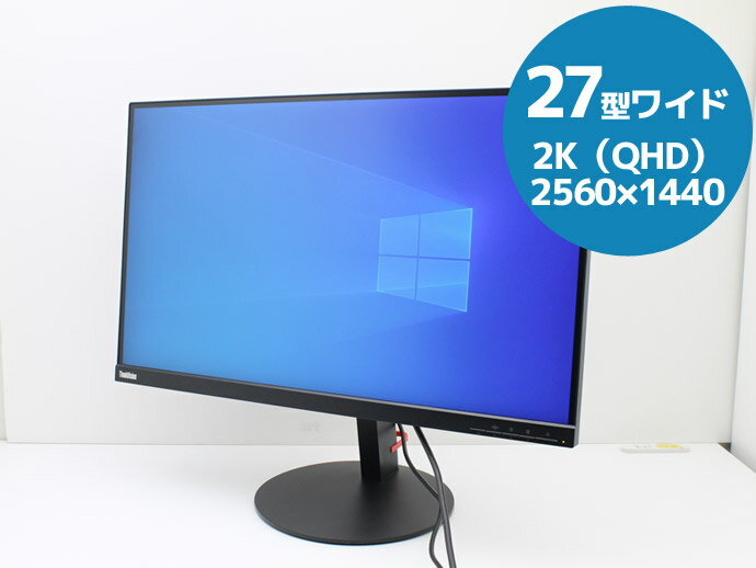 վǥץ쥤 Lenovo 27 ThinkVision P27h-10 վ˥  Υ󥰥쥢 2,560x1,440 E73T  Υ ǥץ쥤 վ˥