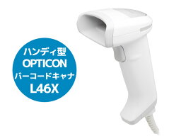 未使用品 QRコード 2次元コード バーコード スキャナ OPTICON L46X ハンディ バーコードリーダー オプトエレクトロニクス USB接続 Z68T 中古