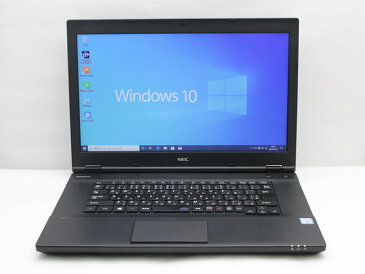 【中古】WEBカメラ搭載 テレワークに最適 送料無料 ノートパソコン Office付き Windows10 NEC VersaPro PC-VK24MXシリーズ Core i5 6300U 2.4GHz メモリ 8GB SSD 256GB Bランク T3