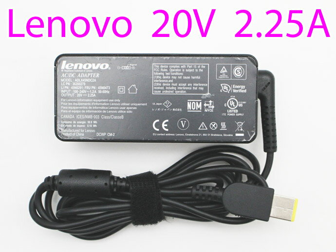 Lenovo Υ Ρȥѥ ACץ 20V 2.25A ѷ󥿡ԥ󥿥 Ÿץ Ÿ֥դ LA01Tš̵ۡۡإѥȡ