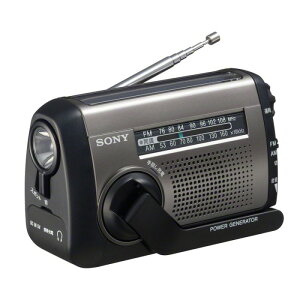 【あす楽】SONY FM/AMポータブルラジオ ICF-B99-S シルバー 手回し充電ラジオ ソニー【即納・送料無料】