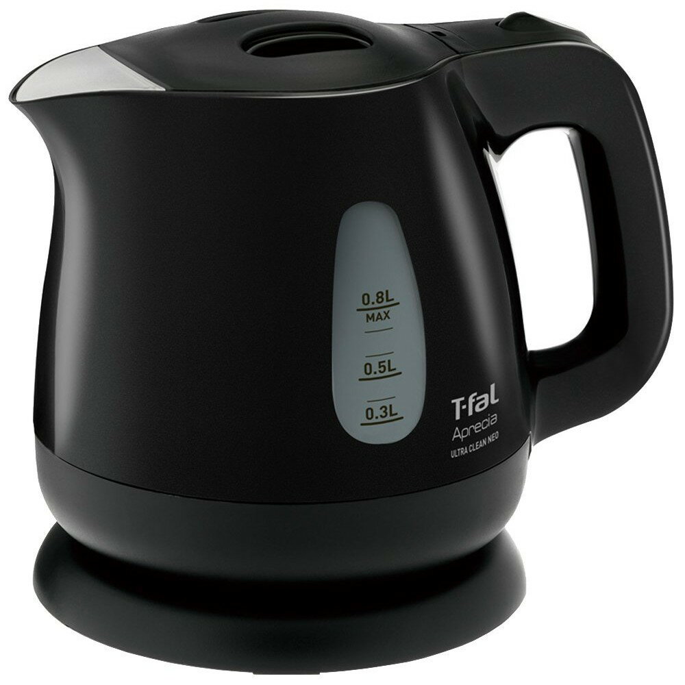 T-FAL 電気ケトル アプレシア ウルトラクリーン ネオ 0.8L KO3908JP オニキスブラック ティファール 【即納・送料無料】