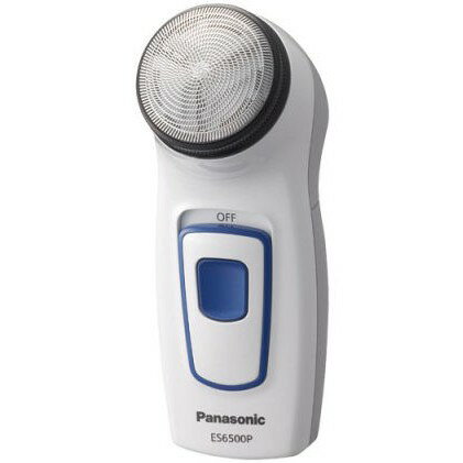 【あす楽】パナソニック 電気シェーバー 回転式シェーバー 1枚刃 ES6500P-W 白 Panasonic 【即納・送料無料】