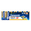 パナソニック 乾電池エボルタ単2形6本パック LR14EJ/6SW Panasonic アルカリ【即納・送料無料】