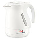 ティファール ジャスティン T-FAL 電気ケトル ジャスティン プラス ロック KO4411JP ホワイト 1.0L ティファール 【即納・送料無料】