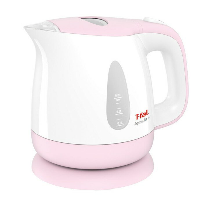 【あす楽】T-FAL アプレシア・プラス シュガーピンク 0.8L KO6307JP 電気ケトル ティファール 【即納・送料無料】