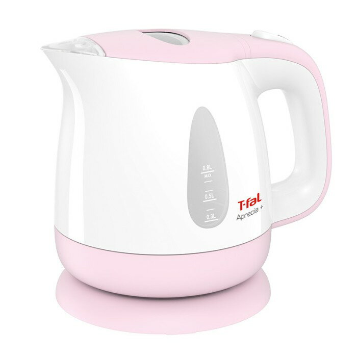 ティファール アプレシア 【あす楽】T-FAL アプレシア・プラス シュガーピンク 0.8L KO6307JP 電気ケトル ティファール 【即納・送料無料】